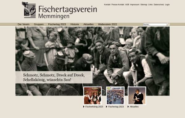 Vorschau von www.fischertagsverein.de, Fischertagsverein Memmingen e.V.