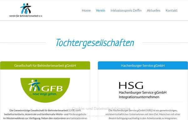 Vorschau von www.hsg-net.de, HSG Hachenburger Service gGmbH