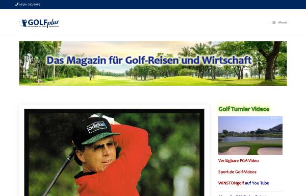 Vorschau von www.golfplus.de, GolfPlus online