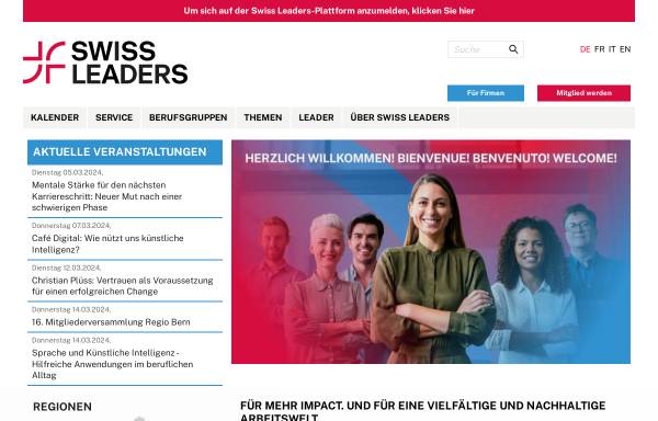 Vorschau von www.sko.ch, Schweizerische-Kader-Organisation (SKO)