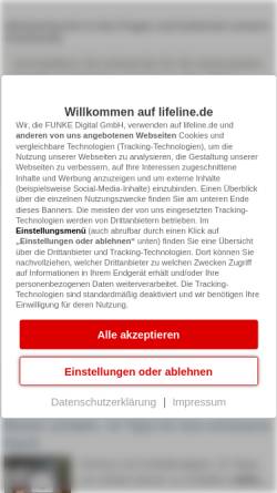 Vorschau der mobilen Webseite www.qualimedic.de, Burn-Out-Syndrom