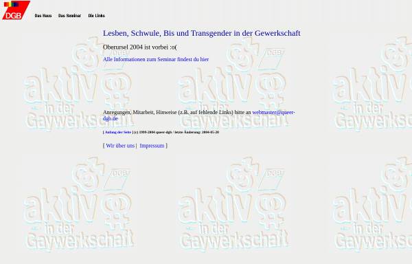 Vorschau von www.grothusen.de, Schwule und Lesben im Deutschen-Gewerkschafts-Bund (DGB)
