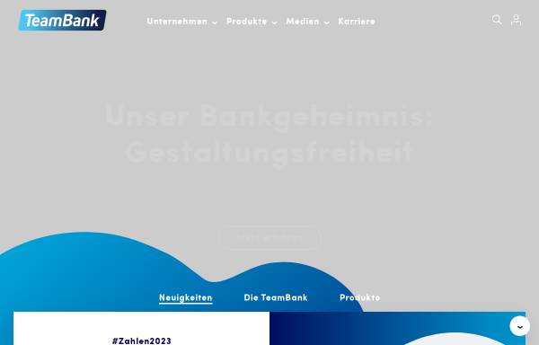 Vorschau von www.teambank.de, TeamBank AG