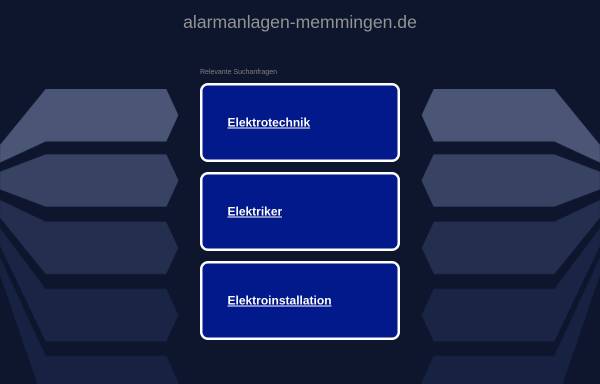 Vorschau von www.memminger-sicherheitsdienst.de, MMS Memminger Sicherheitsdienst GbR