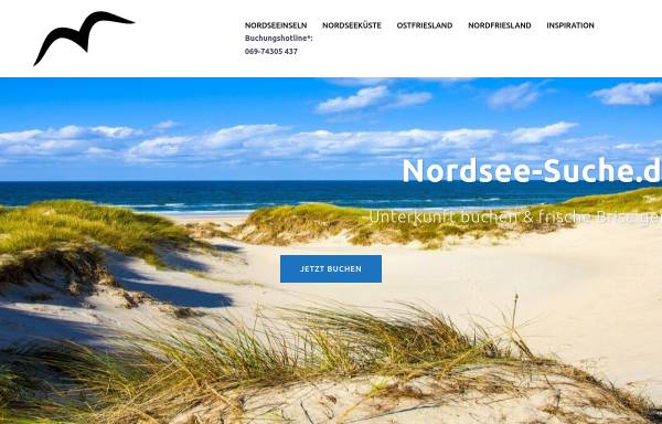 Vorschau von www.nordsee-suche.de, Nordsee-Suche