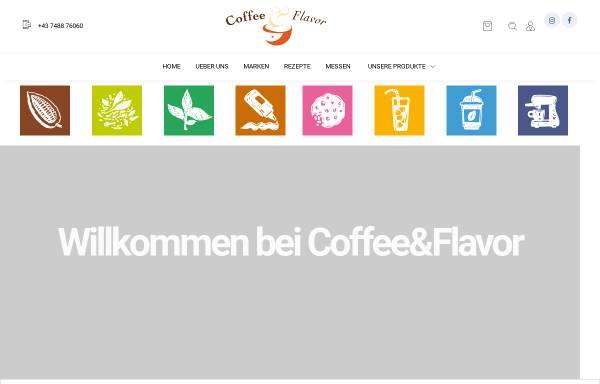Vorschau von www.coffeeandflavor.at, Coffee & Flavor