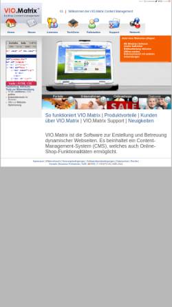 Vorschau der mobilen Webseite www.viomatrix.de, VIO.Matrix