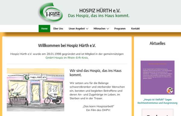 Vorschau von www.hospiz-huerth.de, Hospiz Hürth