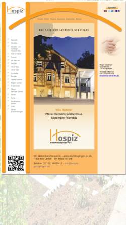 Vorschau der mobilen Webseite hospiz-goeppingen.de, Hospiz im Landkreis Göppingen e.V.