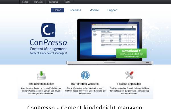Vorschau von www.conpresso.de, ConPresso