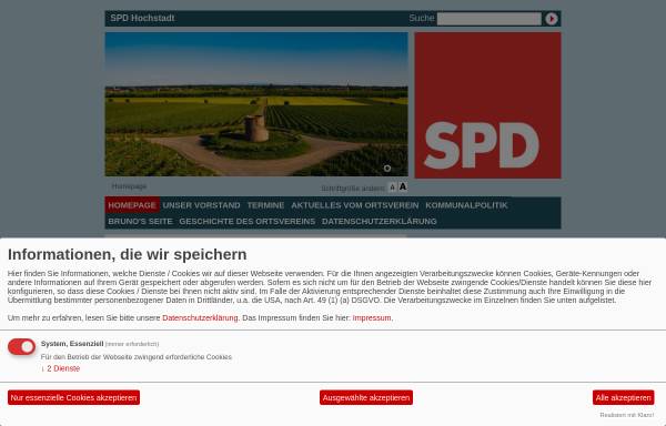 Vorschau von spd-hochstadt-pfalz.de, SPD Hochstadt