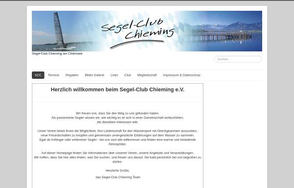 Vorschau von www.segelclub-chieming.de, Segel Club Chieming