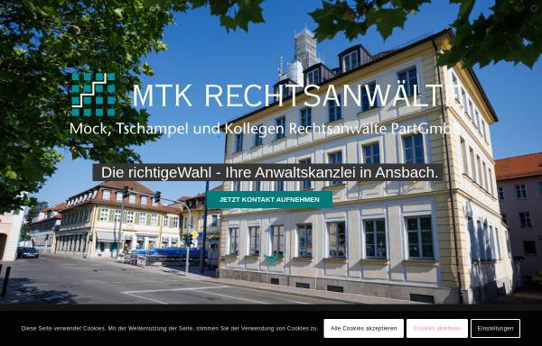 Vorschau von www.kanzlei-beck-ansbach.de, Beck & Kollegen