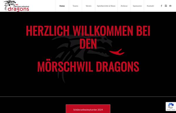 Vorschau von www.moerschwil-dragons.ch, UHC Mörschwil Dragons