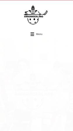 Vorschau der mobilen Webseite www.uhcsarganserland.ch, UHC Sarganserland
