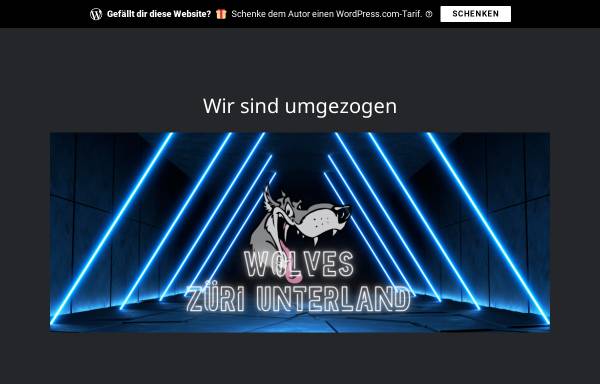 Vorschau von www.whitewolves.ch, UHC White Wolves Stadel-Niederhasli