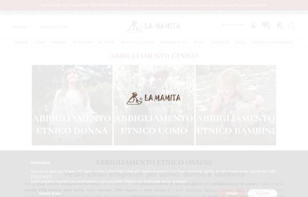 Vorschau von www.lamamita.it, La Mamita, Orlandini Mario