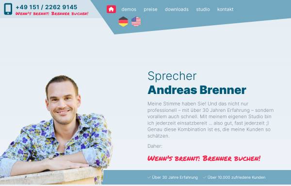 Vorschau von www.andreas-brenner.com, Brenner, Andreas