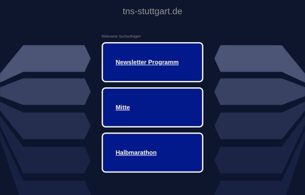 Vorschau von www.tns-stuttgart.de, TNS Stuttgart