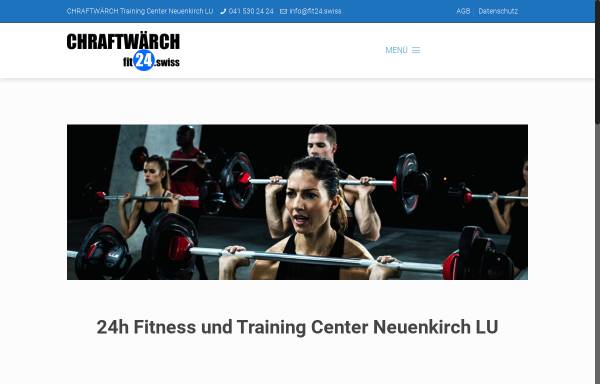 Vorschau von www.fit24.swiss, Swiss Training AG
