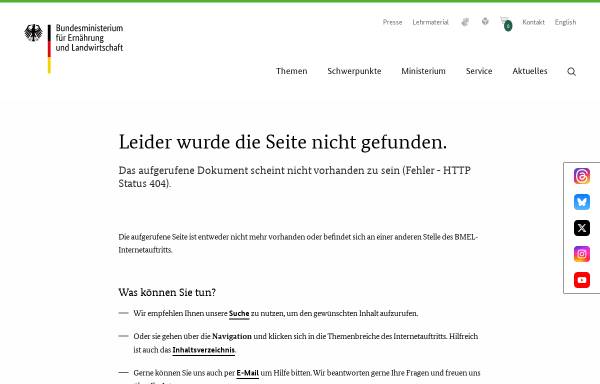 Vorschau von www.bmel.de, Leitlinien Wildgehege