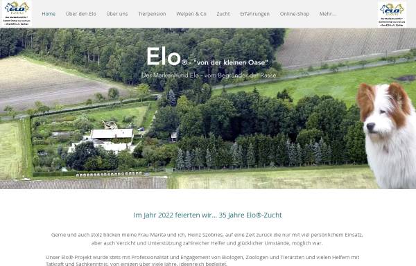 Vorschau von www.elo-ein-toller-hundetyp.de, Zuchtstätte von der kleinen Oase