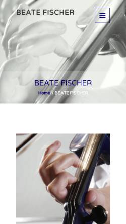 Vorschau der mobilen Webseite www.blueviolin.de, Blue Violin