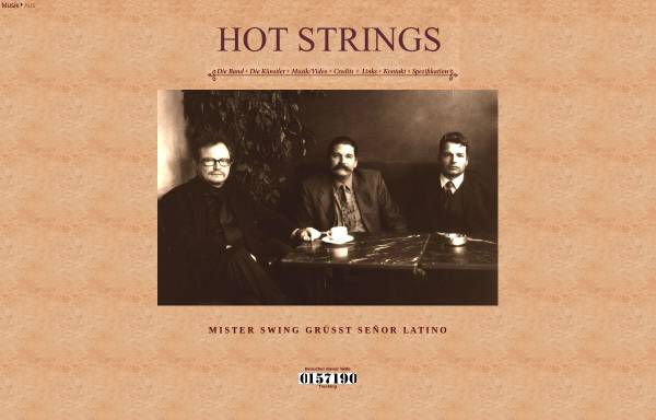 Vorschau von www.hotstrings.de, Hot Strings
