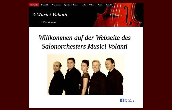 Vorschau von www.musicivolanti.ch, Musici Volanti