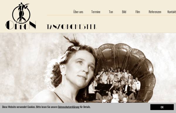 Vorschau von www.odeon-tanzorchester.de, Odeon-Tanzorchester