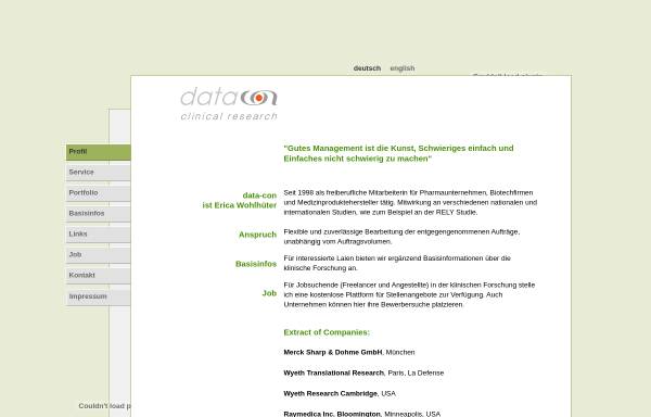 Vorschau von www.data-con.de, data-con