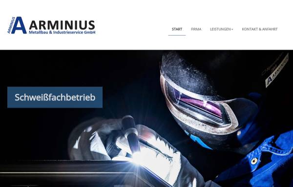 Vorschau von www.arminius-metallbau.de, Arminius Werke GmbH