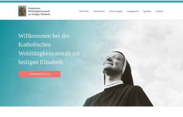 Vorschau von www.kwa-reinbek.de, Katholische Wohltätigkeitsanstalt zur Heiligen Elisabeth