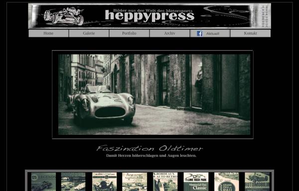 Vorschau von www.heppypress.de, Bilder aus der Welt des Motorsports