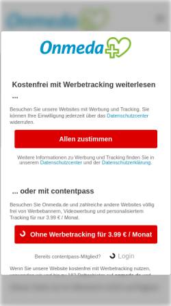 Vorschau der mobilen Webseite www.onmeda.de, Prionen als Krankheitserreger - Onmeda