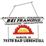 Restaurant Pizzeria Bei Francesco Karlstraße Bad Liebenzell